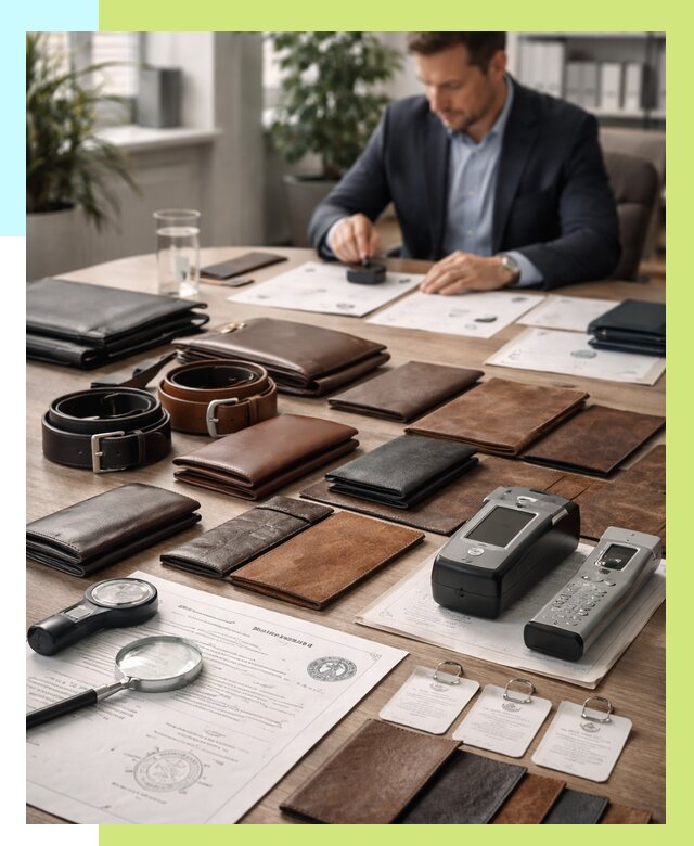 Сертификация кожаных изделий в Ростове-на-Доне от 12515 р. | Алешин-Рст