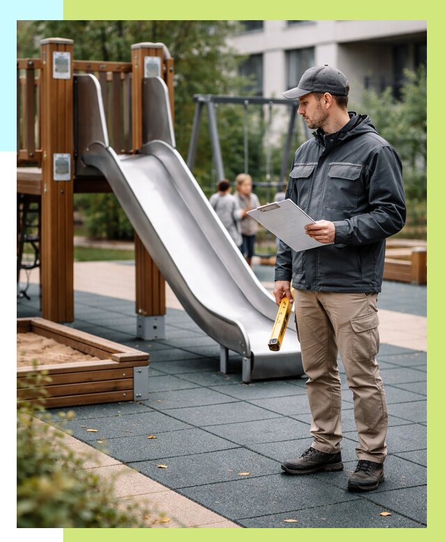 Сертификация детских площадок в Ростове-на-Доне от 26073 р. | Алешин-Рст