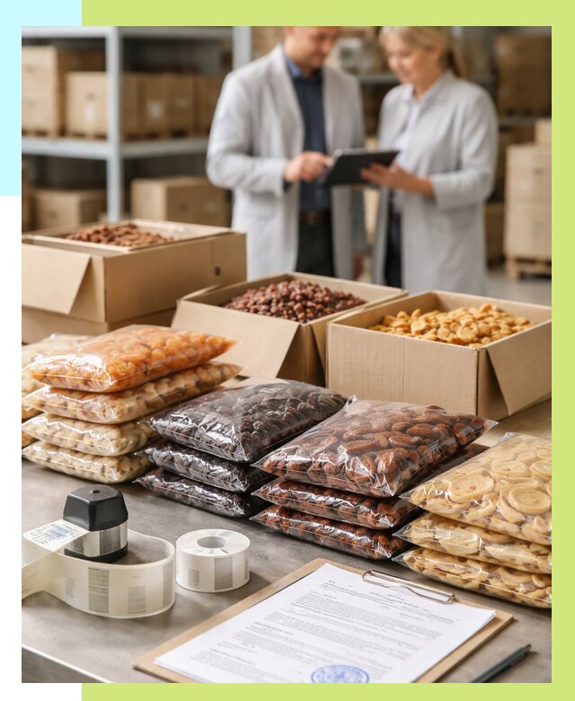 Сертификация сухофруктов в Ростове-на-Доне от 12515 р. | Алешин-Рст под ключ