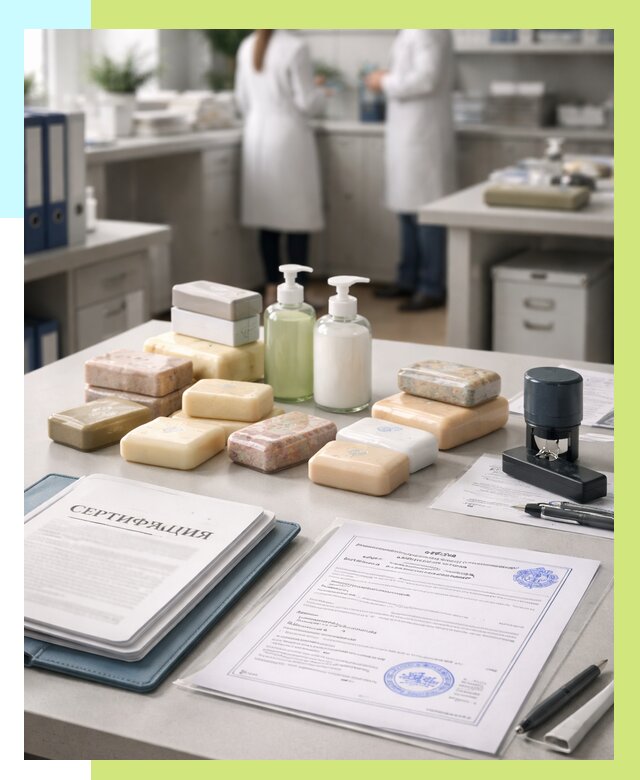 Сертификация мыла и сертификат на мыло в Ростове-на-Доне от 12515 | Алешин-Рст