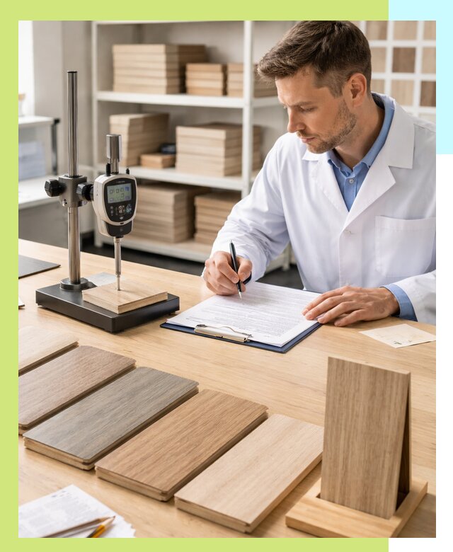 Сертификация ламината с испытаниями и оформлением документов в Ростове-на-Доне