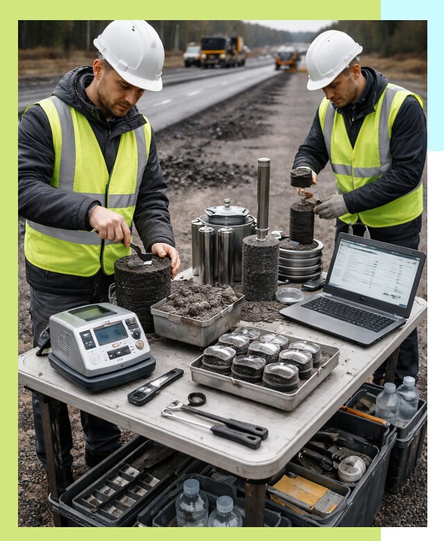 Сертификация асфальта: испытания и подтверждение в Ростове-на-Доне