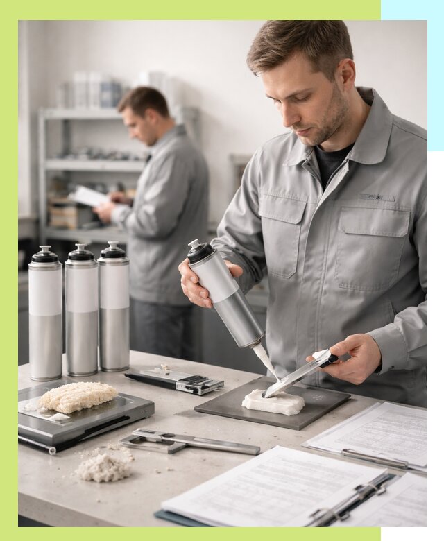 Сертификация монтажной пены и соответствие стандартам в Ростове-на-Доне