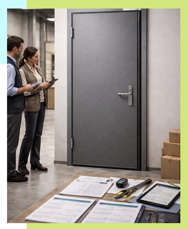 Сертификация противопожарных дверей в Ростове-на-Доне от 9386 р. | Алешин-Рст