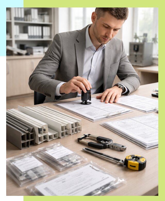 Сертификация ПВХ продукции в Ростове-на-Доне от 8865 р., Алешин-Рст