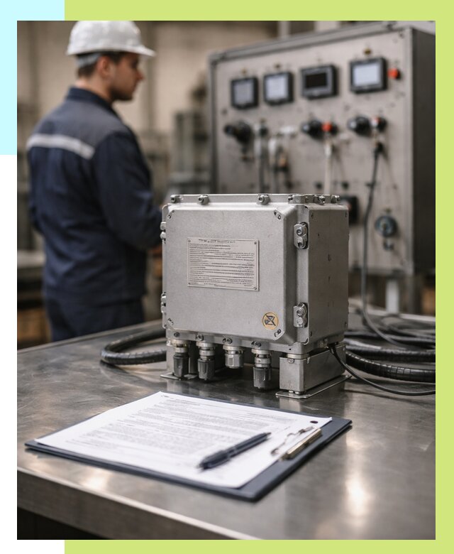 Сертификация взрывозащищенного оборудования в Ростове-на-Доне от 36502 р. | Алешин-Рст