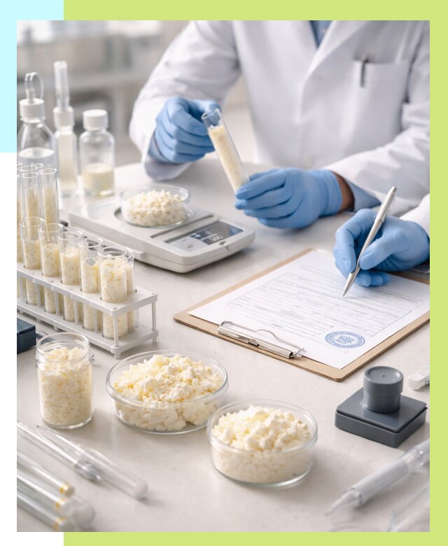 Сертификация творога в Ростове-на-Доне от 12515 р. под ключ | Алешин-Рст