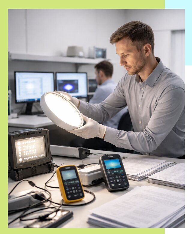 Сертификация светильников в Ростове-на-Доне: испытания и оформление