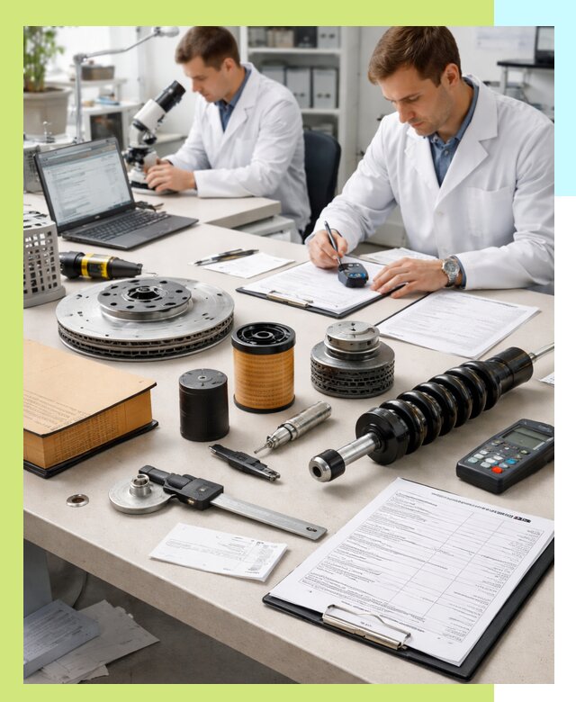 Сертификация автозапчастей и комплектующих в Ростове-на-Доне по ГОСТ