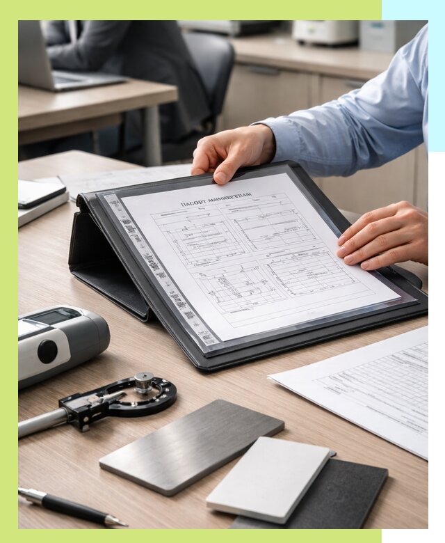 Оформление паспорта материала для продукции в Ростове-на-Доне