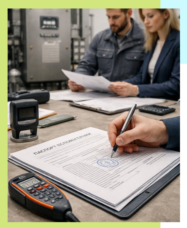 Оформление паспорта эксплуатации оборудования в Ростове-на-Доне