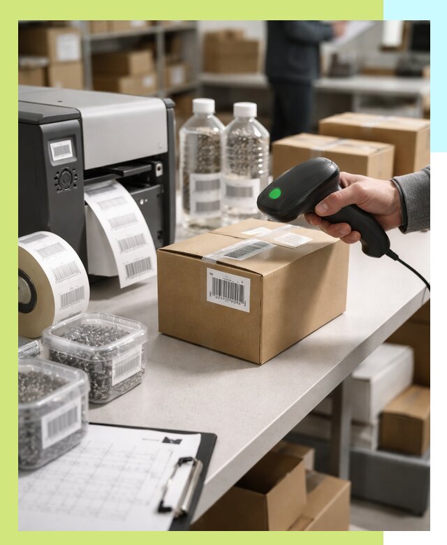 Штрихкодирование продукции и маркировка для продажи в Ростове-на-Доне