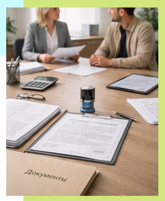 Сертификат соответствия на продукцию в Ростове-на-Доне от 15644 р.|Алешин-Рст