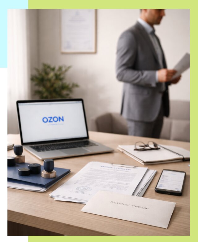 Отказное письмо для Ozon в Ростове-на-Доне от 3650 р. | Алешин-Рст