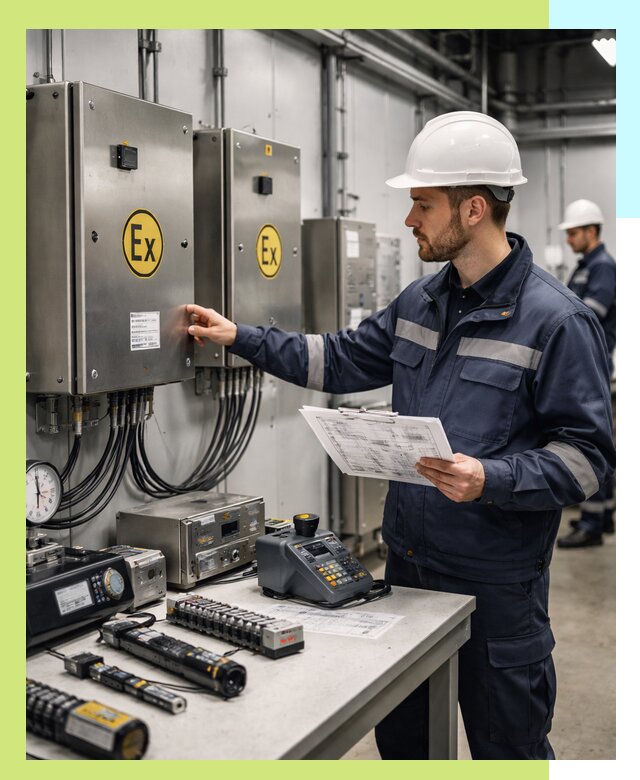 Сертификат взрывозащиты промышленного оборудования в Ростове-на-Доне