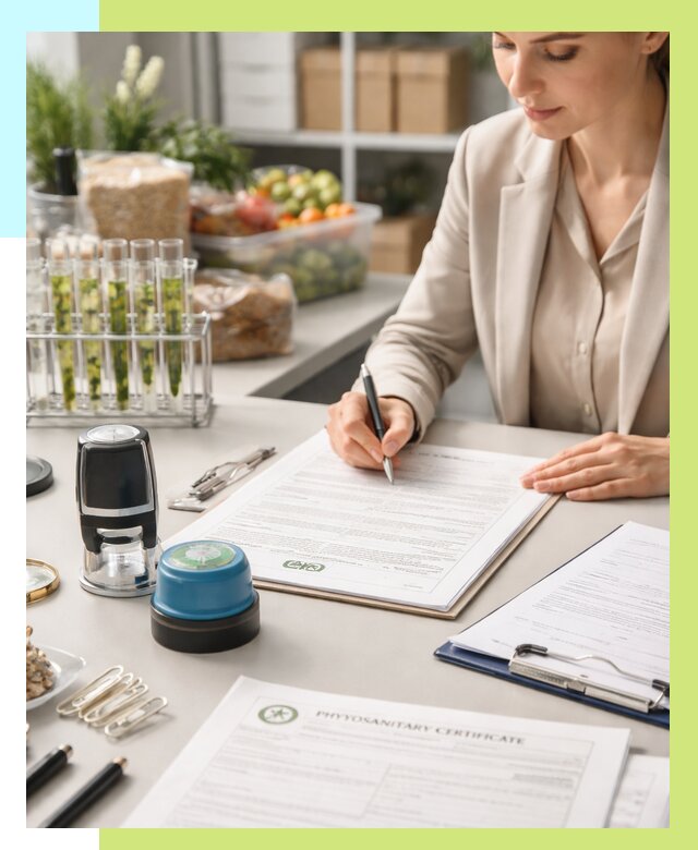 Фитосанитарный сертификат оформить в Ростове-на-Доне от 4693 р. | Алешин-Рст