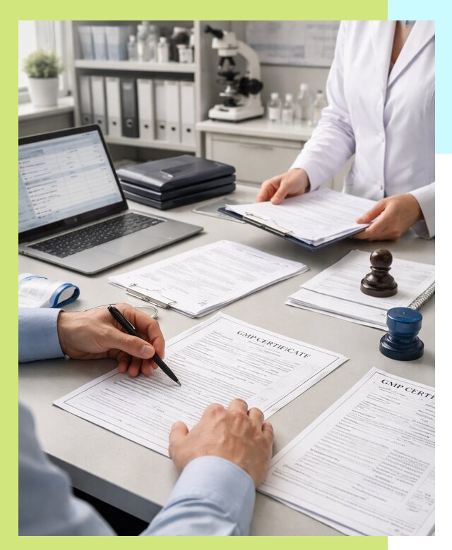 Оформление сертификата GMP в Ростове-на-Доне для фармпроизводства